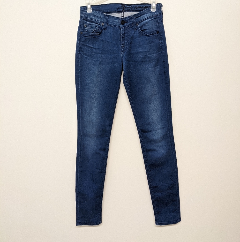 7 for all mankind gwenevere skinny jeans